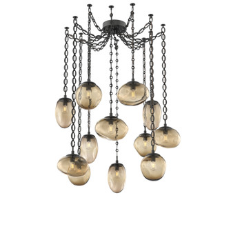 Cosmos Round 12pc Swag Multi-Pendant Chain (Bulb) (1289|SNB0065-12-MB-B-CH2-E2)