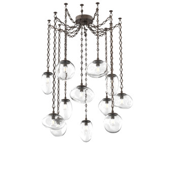 Cosmos Round 12pc Swag Multi-Pendant Chain (Bulb) (1289|SNB0065-12-FB-C-CH1-E2)