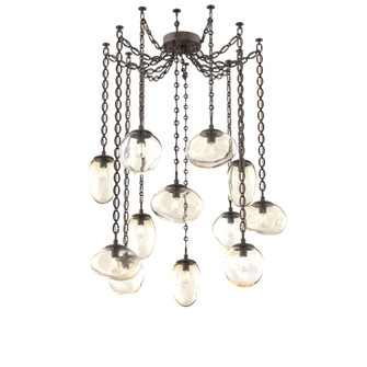 Cosmos Round 12pc Swag Multi-Pendant Chain (Bulb) (1289|SNB0065-12-FB-A-CH2-E2)