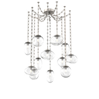 Cosmos Round 12pc Swag Multi-Pendant Chain (Bulb) (1289|SNB0065-12-BS-C-CH3-E2)