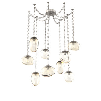 Cosmos Round 9pc Swag Multi-Pendant Chain (Bulb) (1289|SNB0065-09-BS-A-CH1-E2)