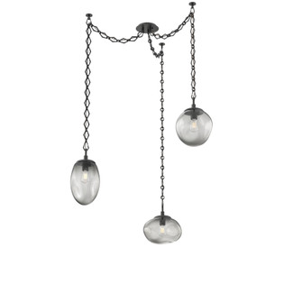 Cosmos Round 3pc Swag Multi-Pendant Chain (Bulb) (1289|SNB0065-03-MB-S-CH1-E2)