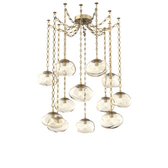 Nova Round 12pc Swag Multi-Pendant Chain (Bulb) (1289|SNB0064-12-GB-A-CH1-E2)