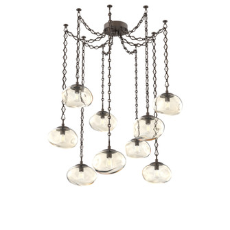 Nova Round 9pc Swag Multi-Pendant Chain (Bulb) (1289|SNB0064-09-FB-A-CH1-E2)