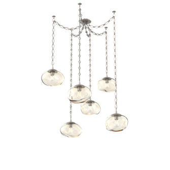 Nova Round 6pc Swag Multi-Pendant Chain (Bulb) (1289|SNB0064-06-BS-A-CH1-E2)