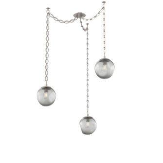 Aster Round 3pc Swag Multi-Pendant Chain (Bulb) (1289|SNB0062-03-BS-S-CH2-E2)