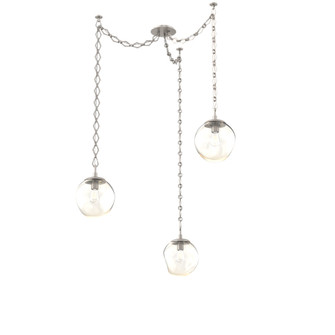 Aster Round 3pc Swag Multi-Pendant Chain (Bulb) (1289|SNB0062-03-BS-A-CH1-E2)