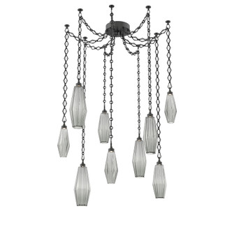 Aalto Multi Light Pendant Multi Port Canopy Matte Black (1289|SNB0049-09-MB-RS-CH1-L3)
