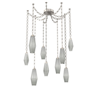 Aalto Multi Light Pendant Multi Port Canopy Beige Silver (1289|SNB0049-09-BS-RS-CH2-L1)