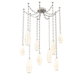 Aalto Multi Light Pendant Multi Port Canopy Beige Silver (1289|SNB0049-09-BS-RA-CH1-L1)