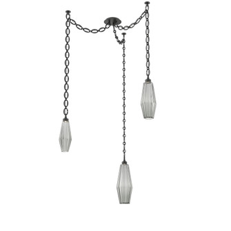 Aalto Multi Light Pendant Multi Port Canopy Matte Black (1289|SNB0049-03-MB-RS-CH2-L1)