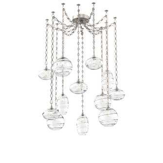 Misto Multi Light Pendant Multi Port Canopy Beige Silver (1289|SNB0048-12-BS-OC-CH1-E2)