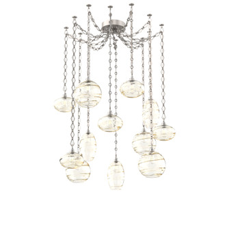 Misto Multi Light Pendant Multi Port Canopy Beige Silver (1289|SNB0048-12-BS-OA-CH1-E2)
