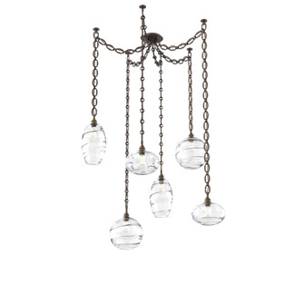 Misto Round 6pc Swag Multi-Pendant Chain (1289|SNB0048-06-FB-OC-CH2-E2)