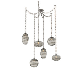 Misto Round 6pc Swag Multi-Pendant Chain (1289|SNB0048-06-BS-OS-CH2-E2)