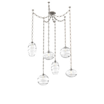 Misto Round 6pc Swag Multi-Pendant Chain (1289|SNB0048-06-BS-OC-CH1-E2)