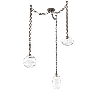 Misto Round 3pc Swag Multi-Pendant Chain (1289|SNB0048-03-FB-OC-CH2-E2)