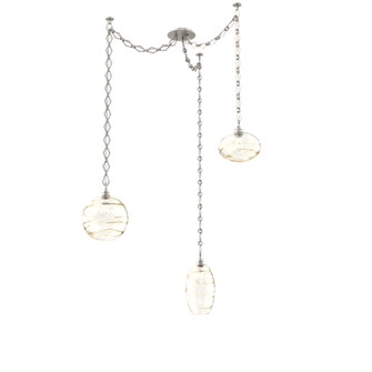 Misto Multi Light Pendant Multi Port Canopy Beige Silver (1289|SNB0048-03-BS-OA-CH1-E2)