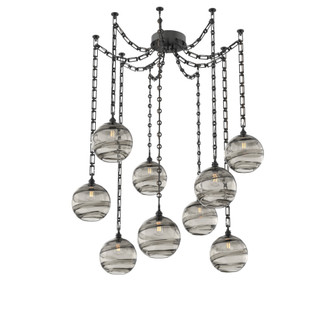 Terra Round 9pc Swag Multi-Pendant Chain (1289|SNB0047-09-MB-OS-CH3-E2)