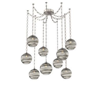 Terra Round 9pc Swag Multi-Pendant Chain (1289|SNB0047-09-BS-OS-CH1-E2)