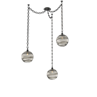 Terra Multi Light Pendant Multi Port Canopy Matte Black (1289|SNB0047-03-MB-OS-CH1-E2)