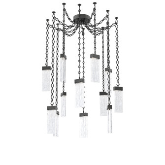 Parallel Round Chain 12pc Swag Multi-Pendant (1289|SNB0042-12-MB-CG-CH1-L3)