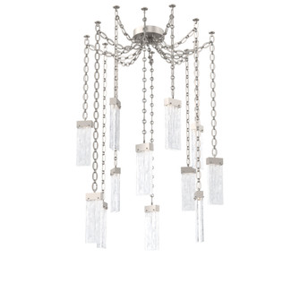 Parallel Round Chain 12pc Swag Multi-Pendant (1289|SNB0042-12-BS-CG-CH2-L1)