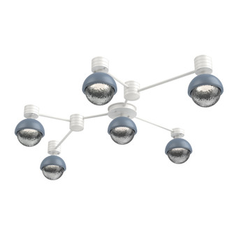Hub & Spoke - Cabochon - Linear - 6pc (1289|SMB0093-HL-WI-S-L3-BU)