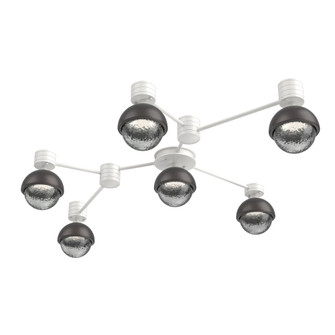 Hub & Spoke - Cabochon - Linear - 6pc (1289|SMB0093-HL-WI-S-L1-GP)