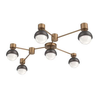 Hub & Spoke - Cabochon - Linear - 6pc (1289|SMB0093-HL-NB-WL-L3-GP)