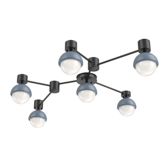 Hub & Spoke - Cabochon - Linear - 6pc (1289|SMB0093-HL-MB-WL-L3-BU)