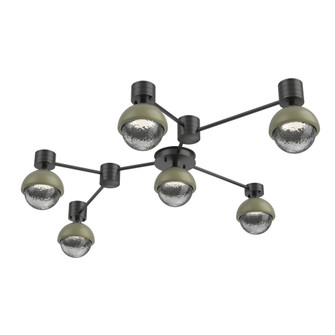 Hub & Spoke - Cabochon - Linear - 6pc (1289|SMB0093-HL-MB-S-L3-GE)