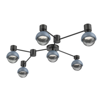 Hub & Spoke - Cabochon - Linear - 6pc (1289|SMB0093-HL-MB-S-L1-BU)