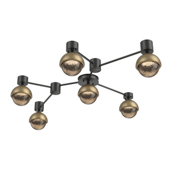 Hub & Spoke - Cabochon - Linear - 6pc (1289|SMB0093-HL-MB-B-L1-GB)