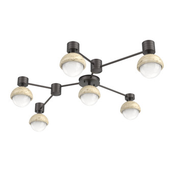Hub & Spoke - Cabochon - Linear - 6pc (1289|SMB0093-HL-GP-WL-L3-TR)