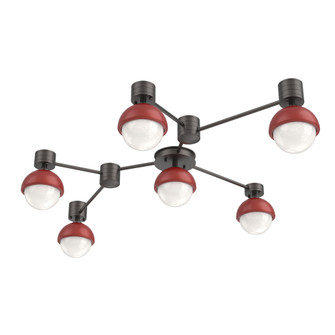 Hub & Spoke - Cabochon - Linear - 6pc (1289|SMB0093-HL-GP-WL-L3-RE)