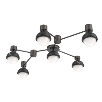 Hub & Spoke - Cabochon - Linear - 6pc (1289|SMB0093-HL-GP-WL-L3-BM)