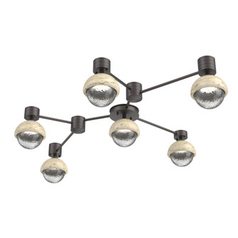 Hub & Spoke - Cabochon - Linear - 6pc (1289|SMB0093-HL-GP-C-L1-TR)