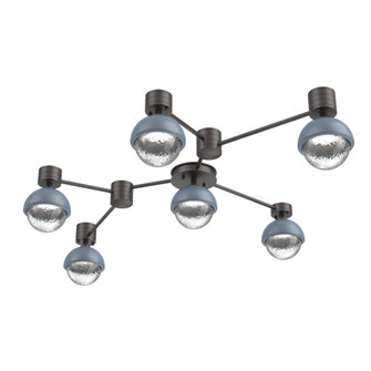 Hub & Spoke - Cabochon - Linear - 6pc (1289|SMB0093-HL-GP-C-L1-BU)