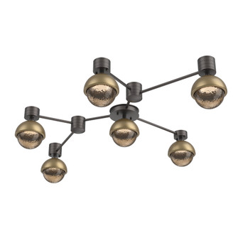 Hub & Spoke - Cabochon - Linear - 6pc (1289|SMB0093-HL-GP-B-L3-GB)