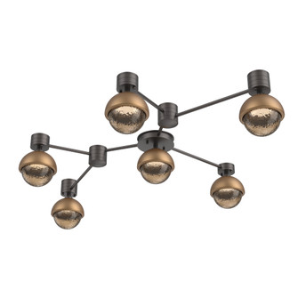 Hub & Spoke - Cabochon - Linear - 6pc (1289|SMB0093-HL-GP-B-L1-NB)