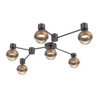 Hub & Spoke - Cabochon - Linear - 6pc (1289|SMB0093-HL-GP-A-L1-NB)