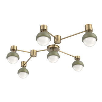 Hub & Spoke - Cabochon - Linear - 6pc (1289|SMB0093-HL-GB-WL-L3-GE)