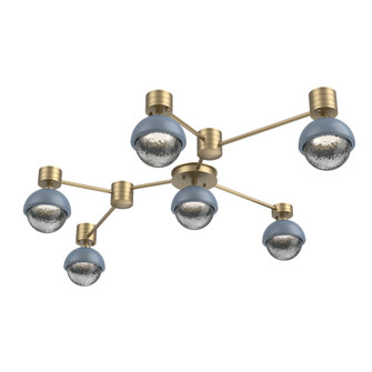Hub & Spoke - Cabochon - Linear - 6pc (1289|SMB0093-HL-GB-S-L3-BU)