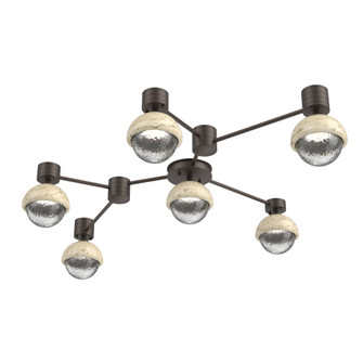 Hub & Spoke - Cabochon - Linear - 6pc (1289|SMB0093-HL-FB-C-L3-TR)