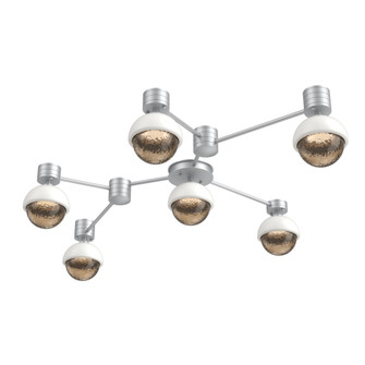 Hub & Spoke - Cabochon - Linear - 6pc (1289|SMB0093-HL-CS-B-L1-WI)