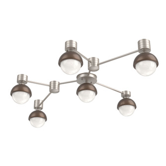 Cabochon Flush Mount Wall Sconce Beige Silver (1289|SMB0093-HL-BS-WL-L3-BB)