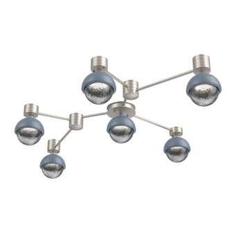 Hub & Spoke - Cabochon - Linear - 6pc (1289|SMB0093-HL-BS-S-L3-BU)