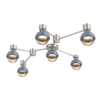 Hub & Spoke - Cabochon - Linear - 6pc (1289|SMB0093-HL-BS-A-L1-BU)