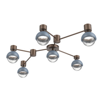 Hub & Spoke - Cabochon - Linear - 6pc (1289|SMB0093-HL-BB-C-L1-BU)